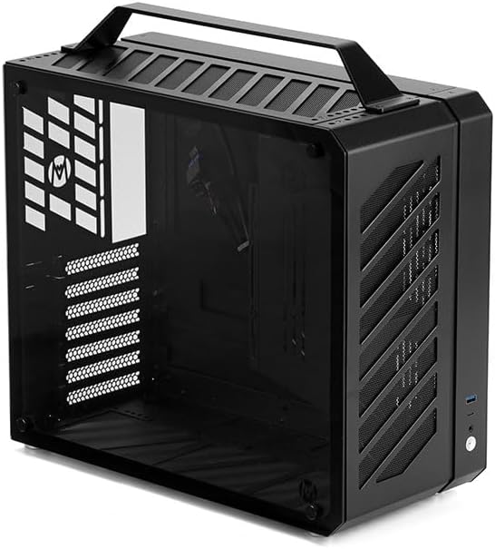 Mechanic Master C34Plus Portable ATX/MATX Gaming Case Black