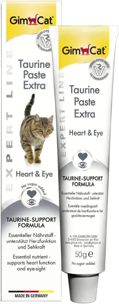 GimCat Kedi Macunu Taurin Paste Extra, Tamamlayıcı Mama, 50 gr