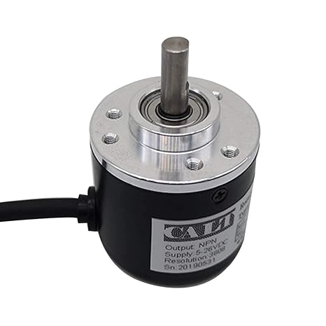 Incremental Rotary Encoder 100PPR A B 90 Phase Best Supply Voltage 8-24V PNP Output 6mm Solid Shaft