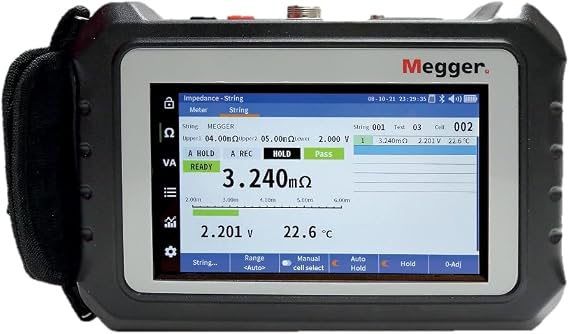 Megger BITE5 - Battery Tester (lead acid (VLA and VRLA), NiCD, and Lithium-ion)