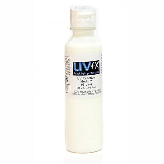 Black Light Medium,White,120Ml Gloss
