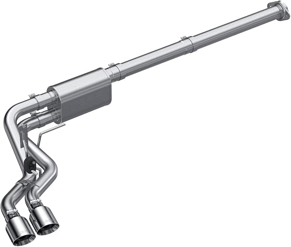 MBRP 2021 Ford F-150 2.7L EcoBoost / 3.5L EcoBoost / 5.0L 3in Cat Back Single Side Exit Alum