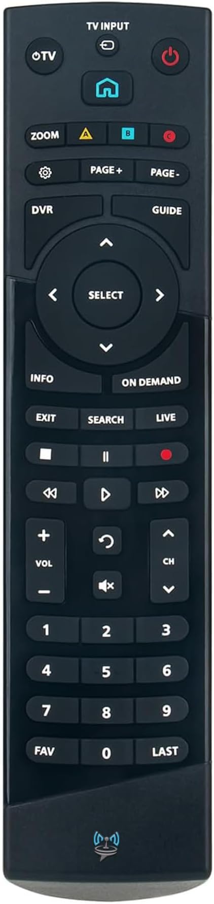 SatelliteSale Remote Control Replacement Compatible with Altice Optimum Cablevision Cable Box T4HIU2101/47k T4HU1616/47k