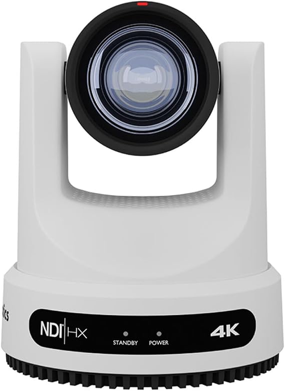 PTZOptics Move 4K 20X Camera (White)
