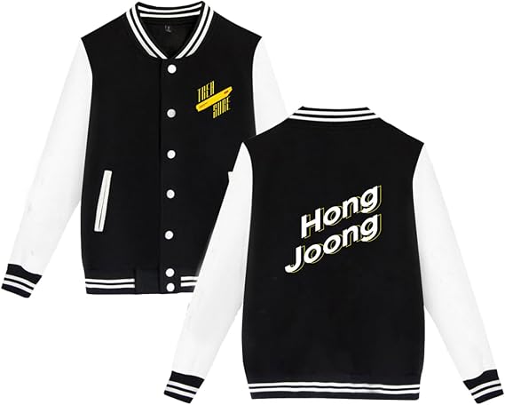 Xkpopfans Baseball Jacket Treasure Hoodie Seonghwa Yunho Mingi Sweatshirt Coat