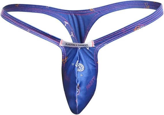 MALEBASICS Mens Thong Underwear Bulge Pouch 3D Pouch
