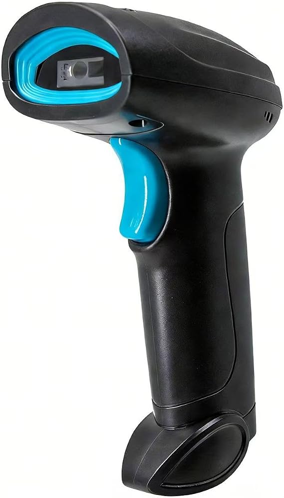 Wireless Bluetooth Barcode Scanner, 2.4G USB Wired 1D 2D QR Code Reader for POS