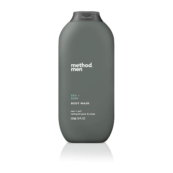 method Mens Body Wash, Sea + Surf, 18 fl oz