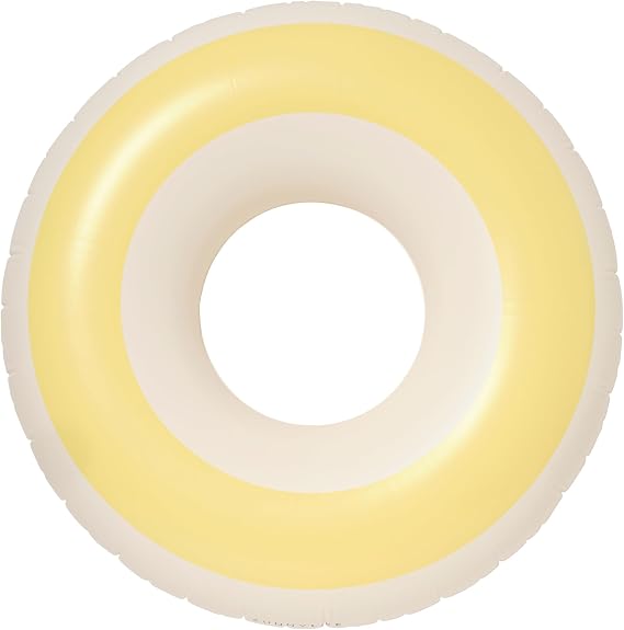 SUNNYLiFE Tube Pool Ring - Butter Yellow