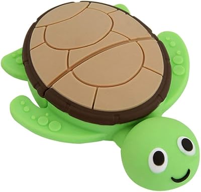 32GB USB 2.0 Flash Drive Novelty Cute Animal Green Sea Turtle Shape Pen Drive Cartoon Tortoise Thumb Drive Memory Stick Pendrive
