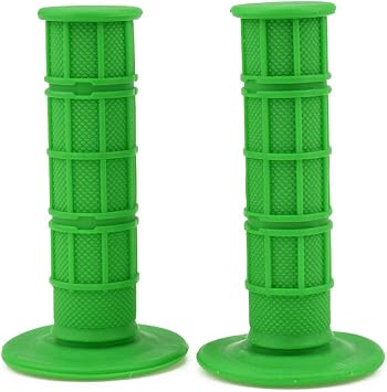 HIAORS 7/8" 22mm and 24mm Universal Motorcycle Grips Hand Grips Compatible with CRF50 CRF125 XR50 XR100 KX65 KX85 KX125 50cc 110cc 70cc Pit Dirt Bike Motocross Parts Green