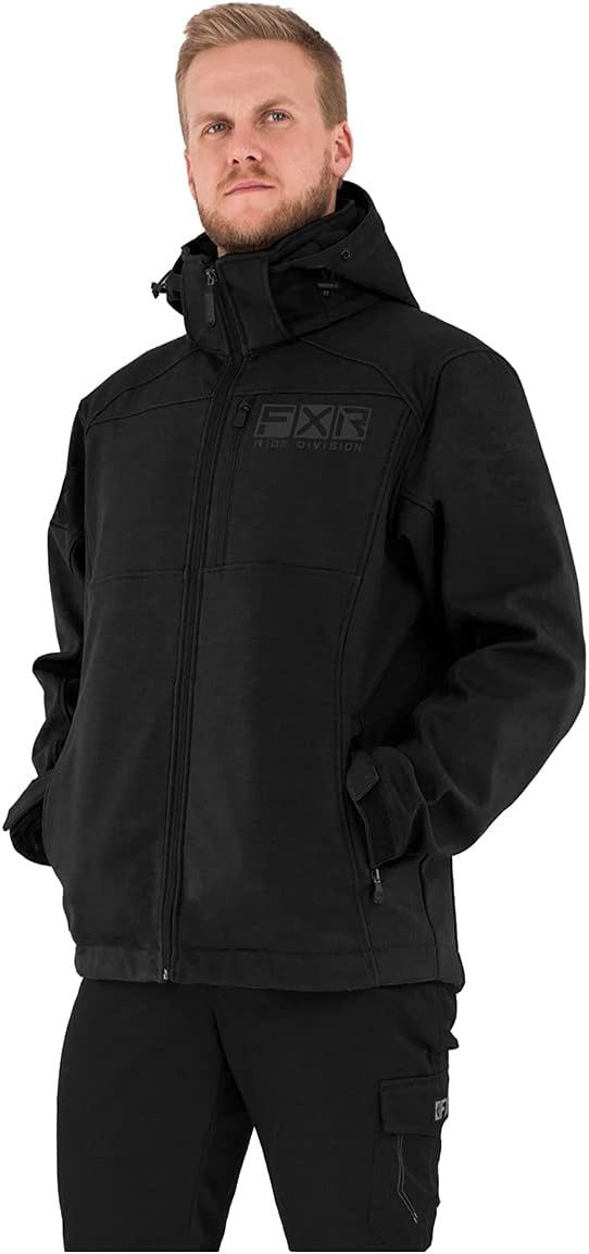 FXR Mens Task Softshell Jacket Black - Large