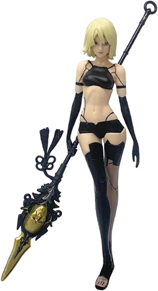 Automata A2 Figure Game Character Yorha Type A No. 2 PVC Figure Short Hair Ver. 18 cm Yorha A2 Anime Collectible Figure PVC Statue Model Ornaments Gifts for Fans