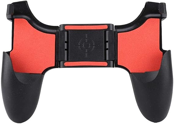 Mobile Phone Game Controller, Game Handle for Smartphone Ergonomic Design Game Grip Comfortable Fast Shooting with Bracket