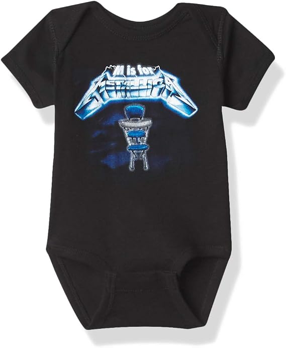 Metallica Baby Metallica Baby M is for Rtl Bodysuit