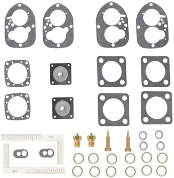 856472 Carburetor Rebuild Kit for Volvo Penta Solex 44PA1 AQ115 AQ125 AQ130 AQ145 AQ171 BB115 BB145A 834527 856471