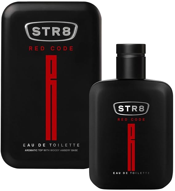 STR8 - RED CODE - EAU DE TOILETTE COLOGNE MEN In Tin Box 100ml