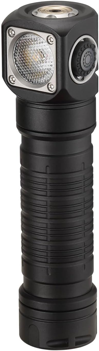 SKILHUNT Headlamp Flashlight -FloodLight H04 RC Hi CRI, Compact EDC Waterproof LED Headlight for Outdoor Camping Tactical Emergency Hands-Free (H04 RC High CRI + BL-135 Battery)