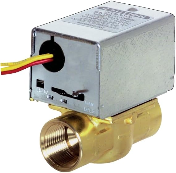 Honeywell V8043e1079 V8043e1079 24v Zone Valve (1" Sweat,2-pos, N/c