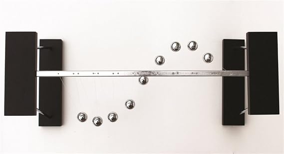 American Scientific Pendulum Wave Desktop Decoration Model | Create Incredible Wave Patterns | Show Off Science with Some Desk Decor