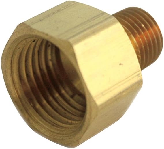 Homeplus+ 6jc120810701043 Reducing Coupling, Brass