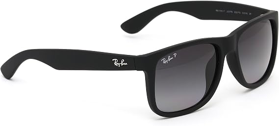Ray-Ban Justin Sunglasses RB4165F 622/T3 55 Full Fit Polarized Lenses