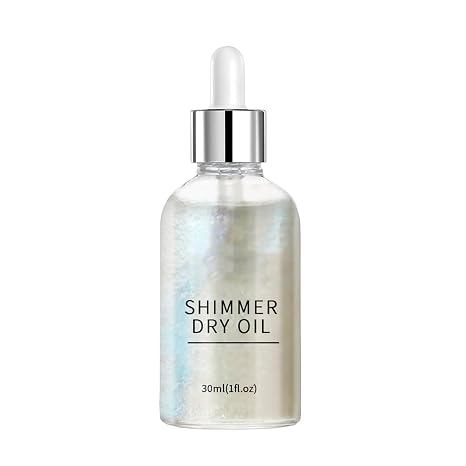 Body Shimmer - Shimmer Body Oil BodyGlowShimmer Long Lasting Shimmer Body Without Taking Up Much Space or Weight Add Radiance to Your Face The Shoulders The