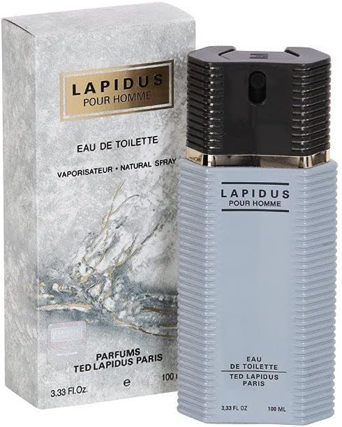 Lapidus By Ted Lapidus For Men. Eau De Toilette Spray 3.3 Ounces