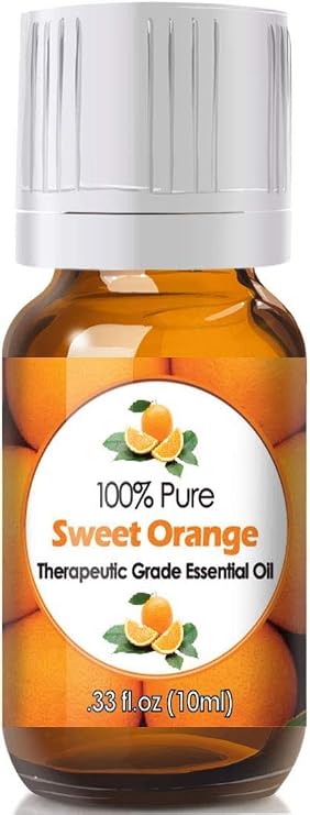 10ml - Orange (Sweet) Essential Oil - 0.33 Fluid Ounces