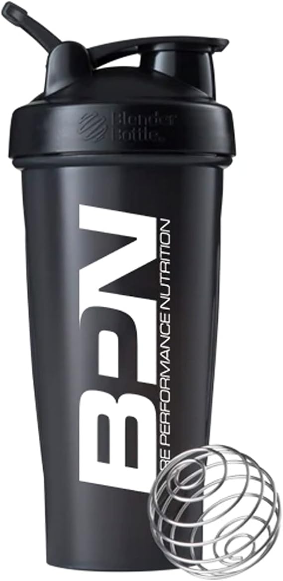 BARE PERFORMANCE NUTRITION BPN Shaker Bottle, 28 oz, Black