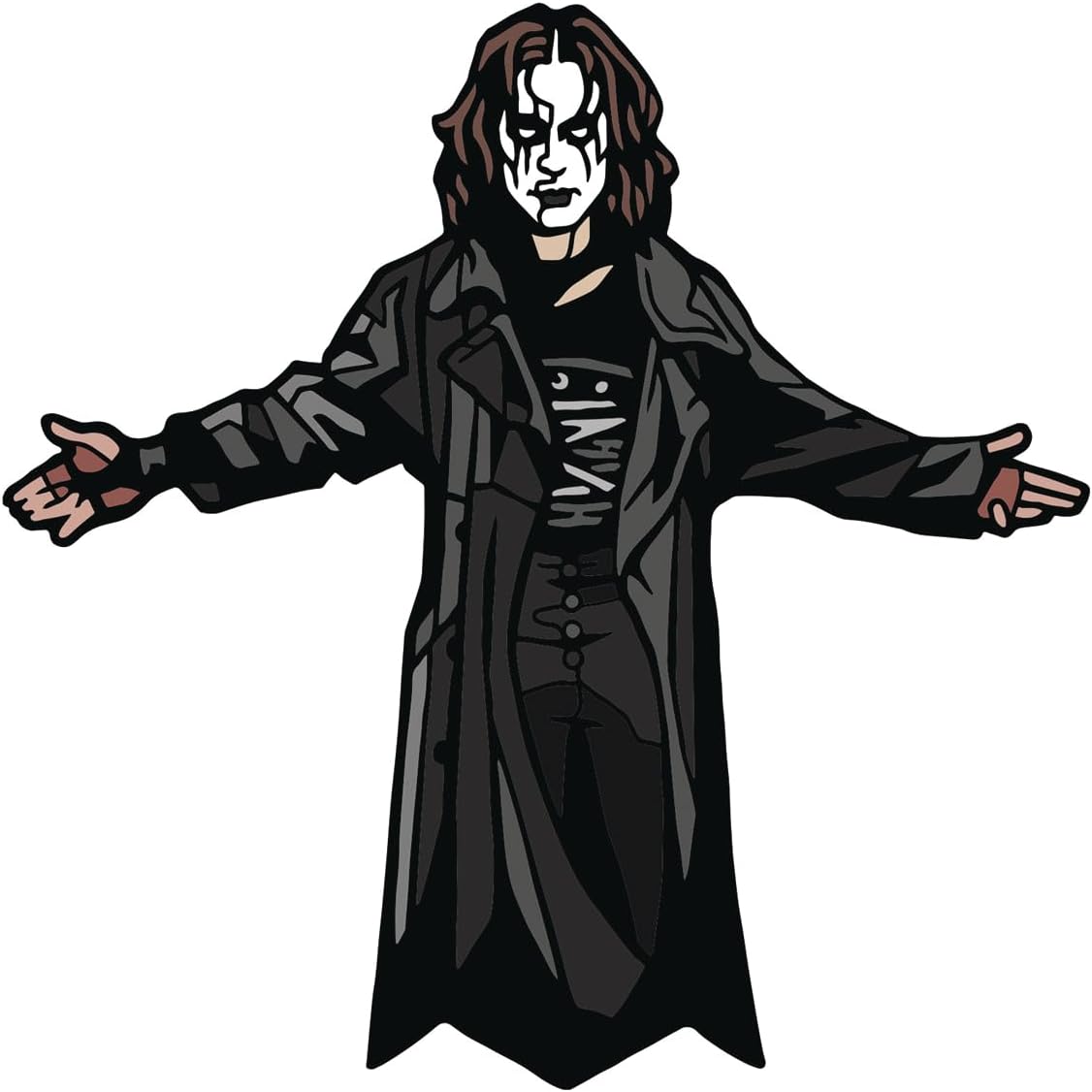 Fright-Rags The Crow: Vengeance is Mine Previews Exclusive Enamel Pin
