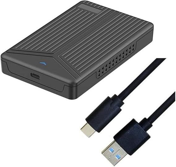 USB 3.1 Mobile Box 2.5 Inch Box SSD Enclosure Support 15mm Hard Drive for Computer Notebook