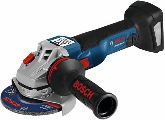 Bosch GWS18V-45CN 18 V EC Brushless Connected-Ready 4-1/2 In. Angle Grinder (Bare Tool)