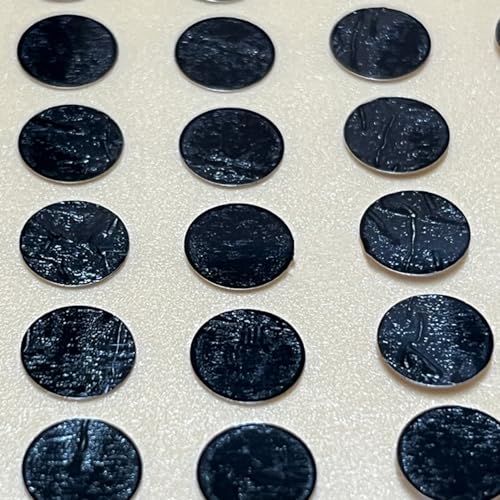 Double-Sided Carbon Conductive Tape Circular Sheets for SEM Electron Microscopy - Pack of 40,D: 5 mm
