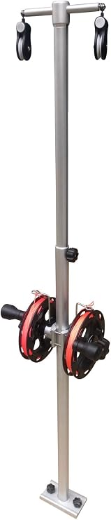Brocraft Planer Reel Board Adjustable Mast System/Planer Reel System