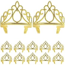 12 Pieces Dress up Crowns Princess Crowns and Tiaras Party Favor Accessories Tiaras for Little Girls