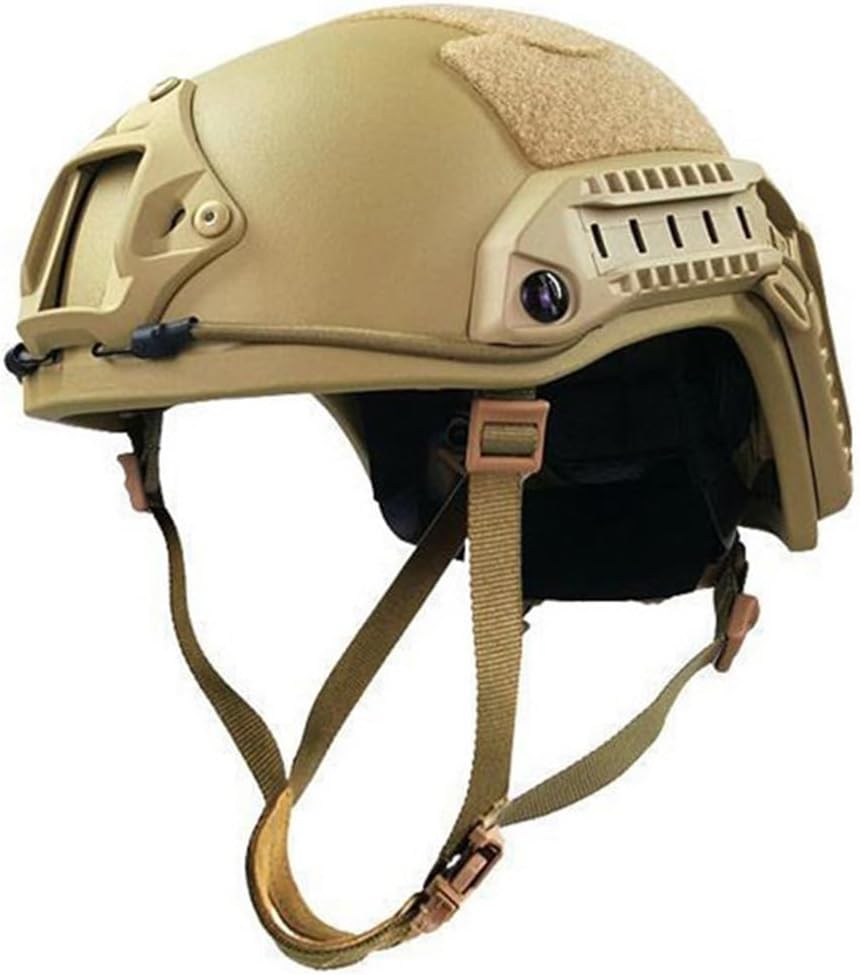 ACH Tactical Helmet Bulletproof FAST Aramid NIJ Level IIIA Military Bulletproof Multi-Color Helmet Color: T1, Size: 1pcs