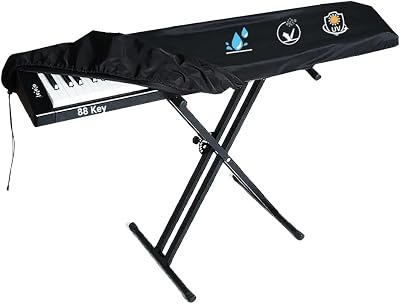 88 Keys Piano Keyboard Dust Cover, Water Proof, Digital Electronic Piano Keyboard Covers, Premium Surface Protect Your Music Piano Essential Accessories