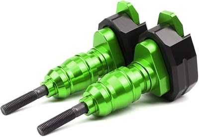 Motorcycle CNC Aluminum Engine Crash Guard Case Frame Sliders Protector Falling Protection Compatible with KAWASAKI Z900 Z900RS Z1000 ZX10R ZX6R NINJA650 Green