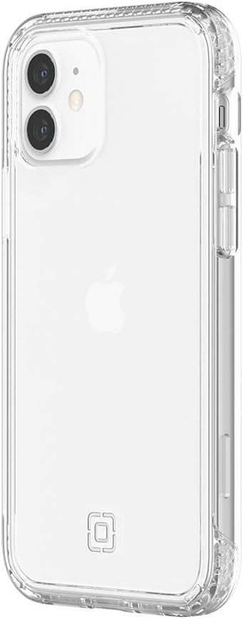Incipio Slim Case Compatible with iPhone 12/12 Pro (6.1 Inches) [4.25 m Drop-Resistant I Qi Compatible Cover I Extremely Robust Mobile Phone Case I Shock-Absorbing Case] Transparent