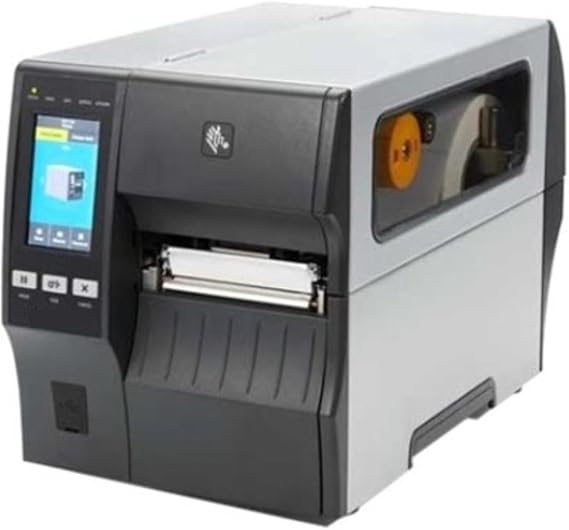 Zebra Technologies ZT411 Thermal Transfer Industrial Printer 300 dpi Print Width 4 Inches Features Serial, USB, Ethernet, and Bluetooth Connectivity ZT41143-T010000Z