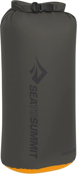 Sea to Summit eVac Compression Dry Bag, Roll-Top, 13 Liter, Beluga Black
