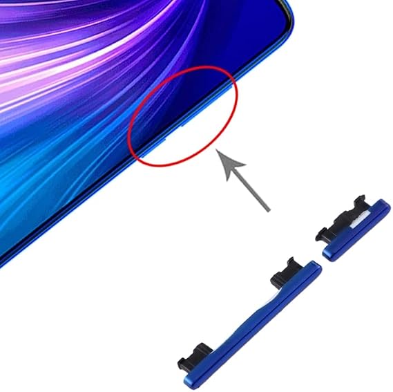 HONGYAN Power Button and Volume Control Button for Xiaomi Redmi Note 8 Pro