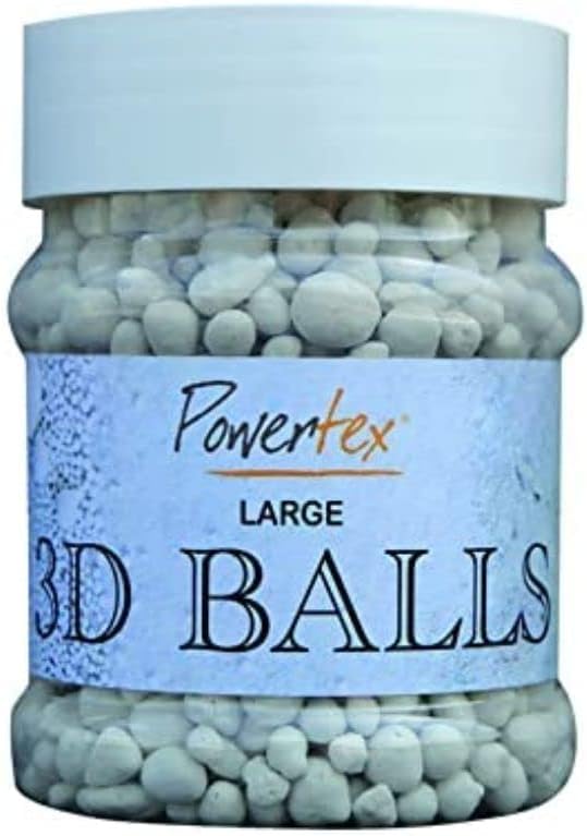 Powertex Stoneart 3D Balls Large 230 ml for Pictures as Structure Medium Coarse Grain 100 ml ASIN: B015RCHLY8 View on Amazon Submit and Continue