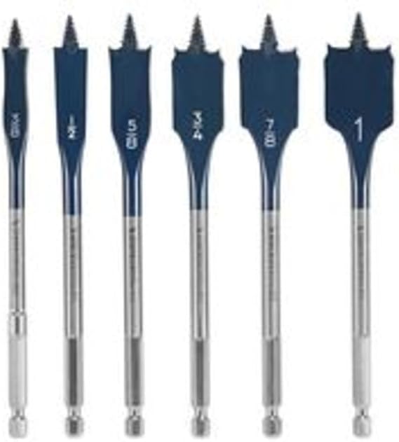 Bosch DSB5006 6 pc. Daredevil Standard Spade Bit Set