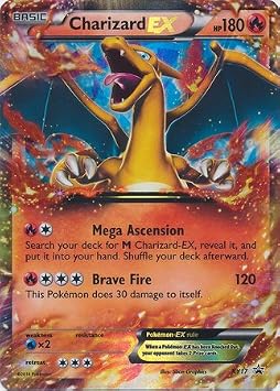 Pokemon - Charizard EX (17) Promos - Holo