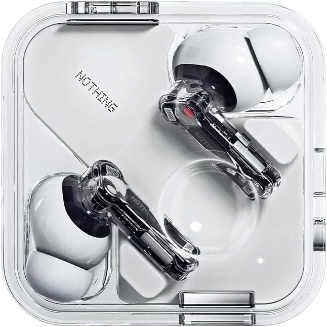 VGP 2025 Gold Award Nothing Wireless Earbuds NOTHING Ear, Noise-Canceling, ChatGPT Compatible, Bluetooth, Up to 40.5 Hours of Use, Lightweight, External Sound Capture, High Resolution Compatible