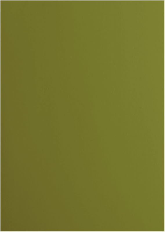 Florence Cardstock Smooth - Coloured Card Making Supplies A4 - Green - 10 Sheets - Coloured Paper for Scrapbooking, Card Making, Die Cutting and Paper Crafts - 216 GSM - Olive