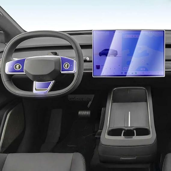 Car console screen protector, Car Interior Center Console Transparent TPU Protective Film, for ONVO L60 2024 2025 Anti-Scratch Repair Accessories(For Lhd)