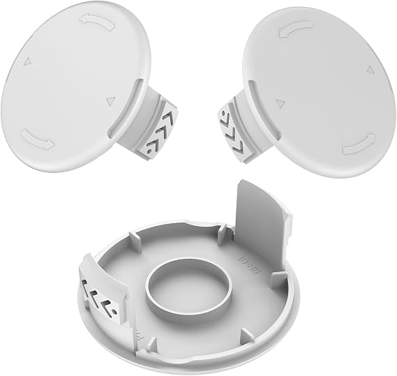 AC14HCA Replacement Spool Cap Compatible with Ryobi Weed Wacker 18V, 24V, 40V, Trimmer Line Cover 993373001 for Ryobi One+ String Trimmer (3 Pack)